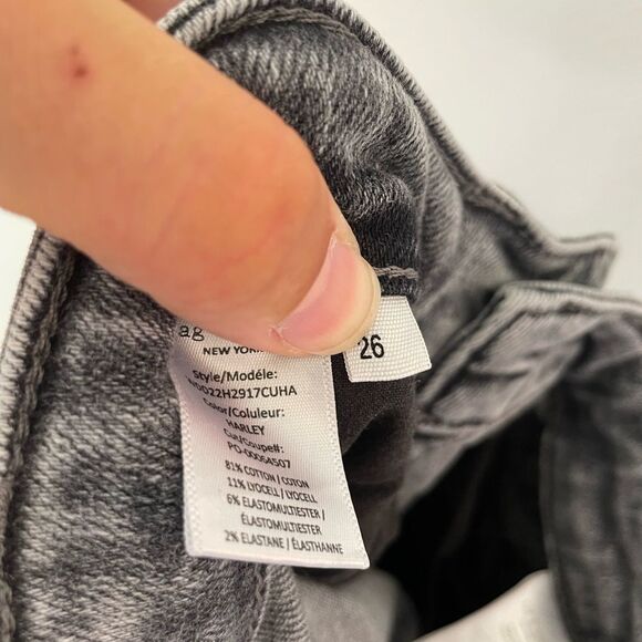 Rag & Bone Casey High Rise Ankle Flare Jeans Size 26 Harley - Picture 15 of 16